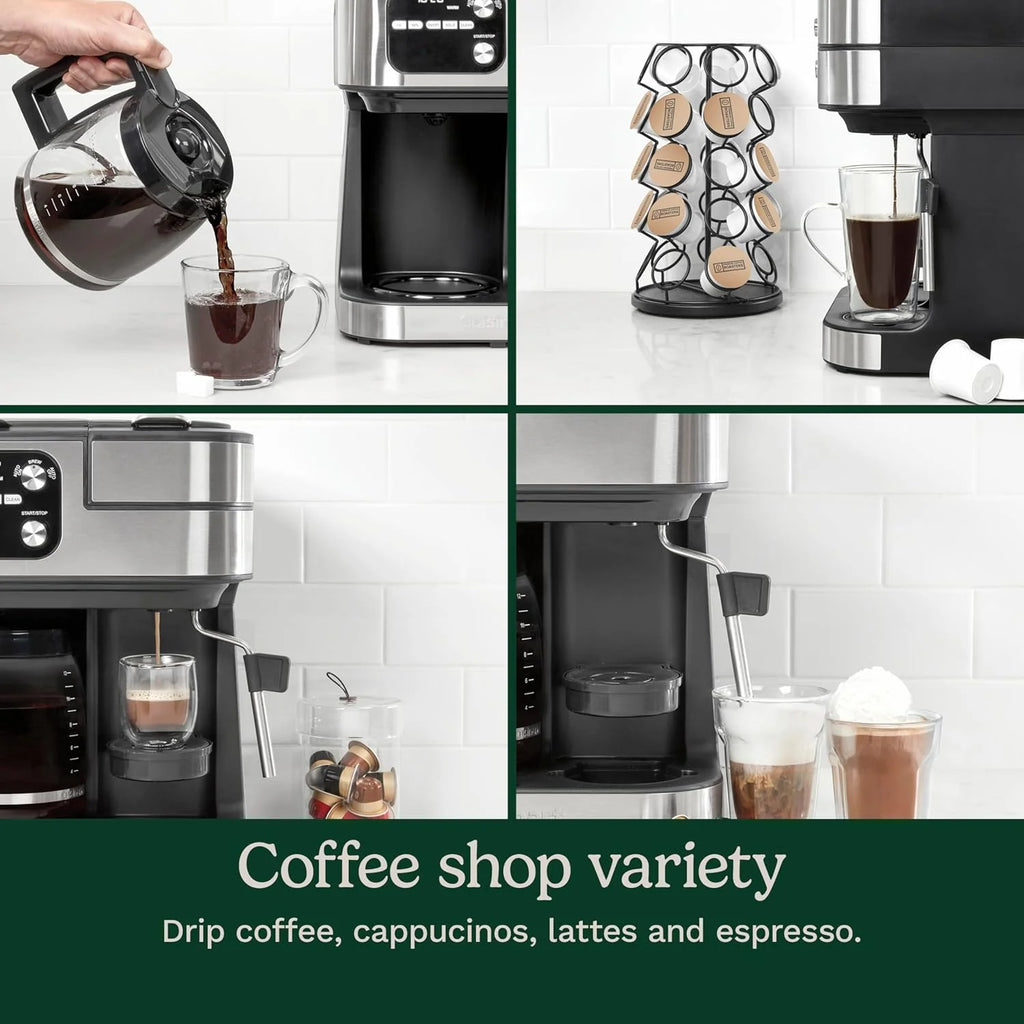 Coffeemaker 4-In-1 Coffee Center Barista Machine - image 6