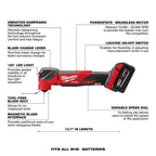 2836-21 Cordless Brushless Oscillating Multi-Tool Kit with Battery and Charger - image 10