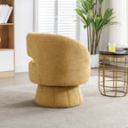 360-Degree Swivel Cuddle Barrel Accent Chairs with Plush Upholstery - image 25