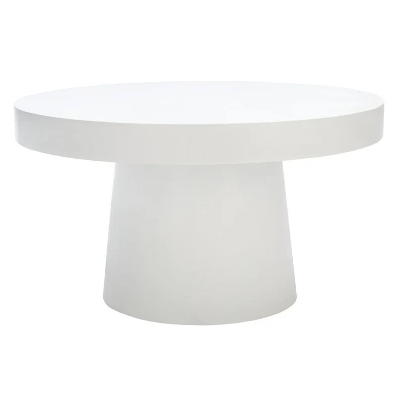 SAFAVIEH Berenice Round Coffee Table - Paper Mache - Dimensions: 31.6" W x 31.6" L x 17.8" H - image 5