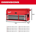 High Capacity 46 in. 18-Drawer Tool Chest and Cabinet Combo 48-22-8546 - 85461320713_7a39ee - image 3