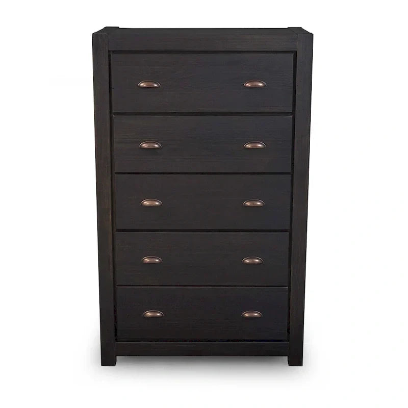 Montauk Solid Wood Chest with 5 Drawers by Grain Wood Furniture - image 10