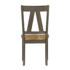 Lindsey Farm 7-Piece Trestle Table Set in Gray and Sandstone - image 11