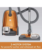81214 200 Series Bagged Canister Vacuum Cleaning Tools, Orange - image 4