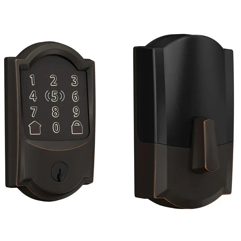 Encode Plus Smart Wi-Fi Lock for Front Door, Keyless Entry Deadbolt, Unlock with Apple Watch, Built-in WiFi and App Control, Easy Install, Alexa & Apple HomeKit Compatible, Matte Black - image 1