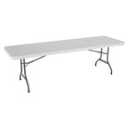Lifetime Combo Set of (4) 8 - Foot Rectangle Folding Tables & (32) Chairs, Indoor/Outdoor Use, White (80147) - image 20