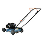 SENIX Gas Lawn Mower, 20-Inch, 125 cc 4-Cycle Briggs & Stratton Engine, Push Lawnmower with Side Discharge, 3-Position Height Adjustment, LSPG-L2, Blue - image 3