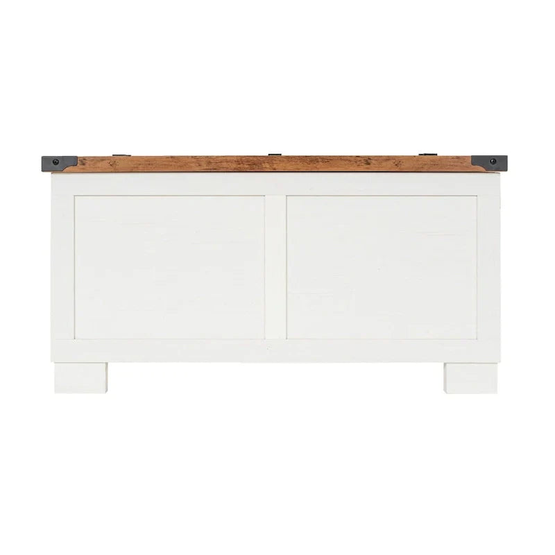 Contemporary Farmhouse Coffee Table Featuring Concealed Storage - image 11