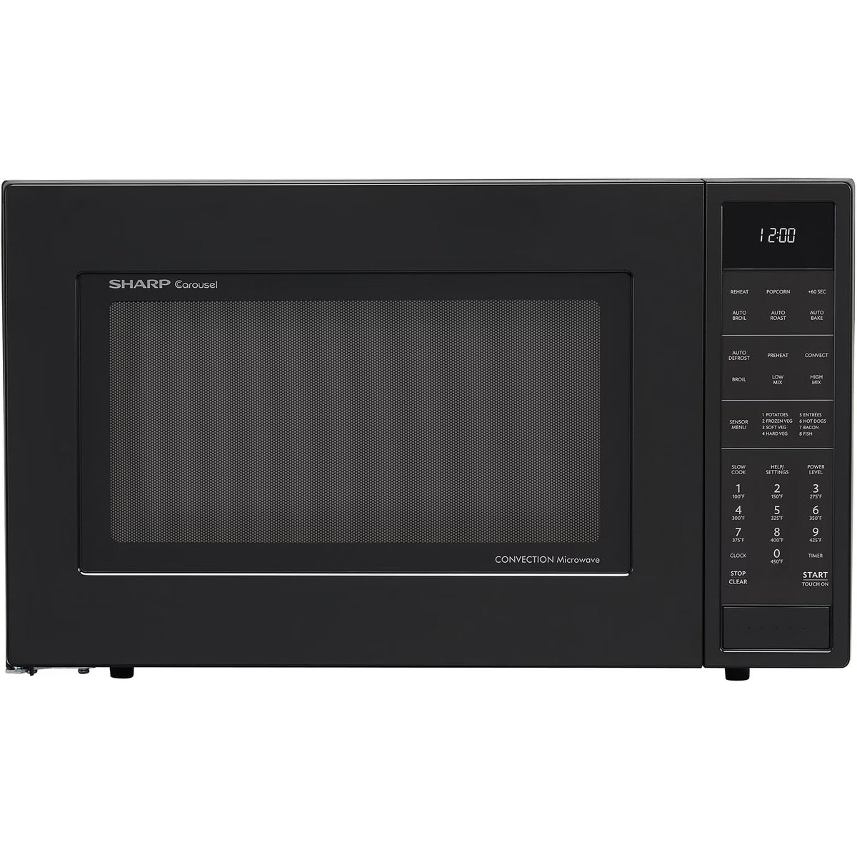 Sharp 1.5 Cu. Ft. 900W Convection Microwave Oven, Stainless Steel - image 5