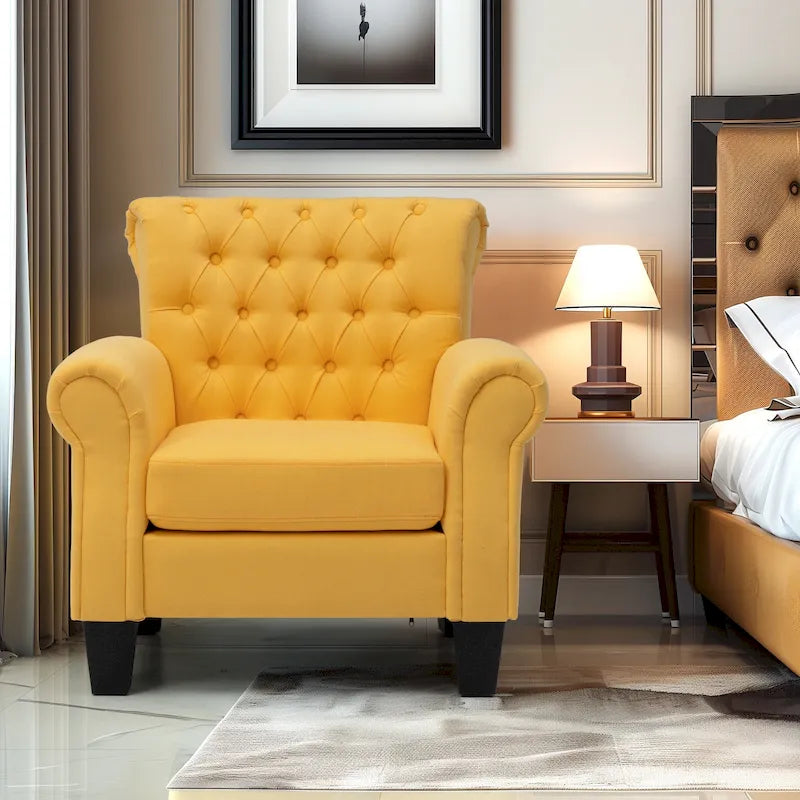 Pellebant Contemporary Club Armchair - Stylish Accent Chair for Living Room - image 6