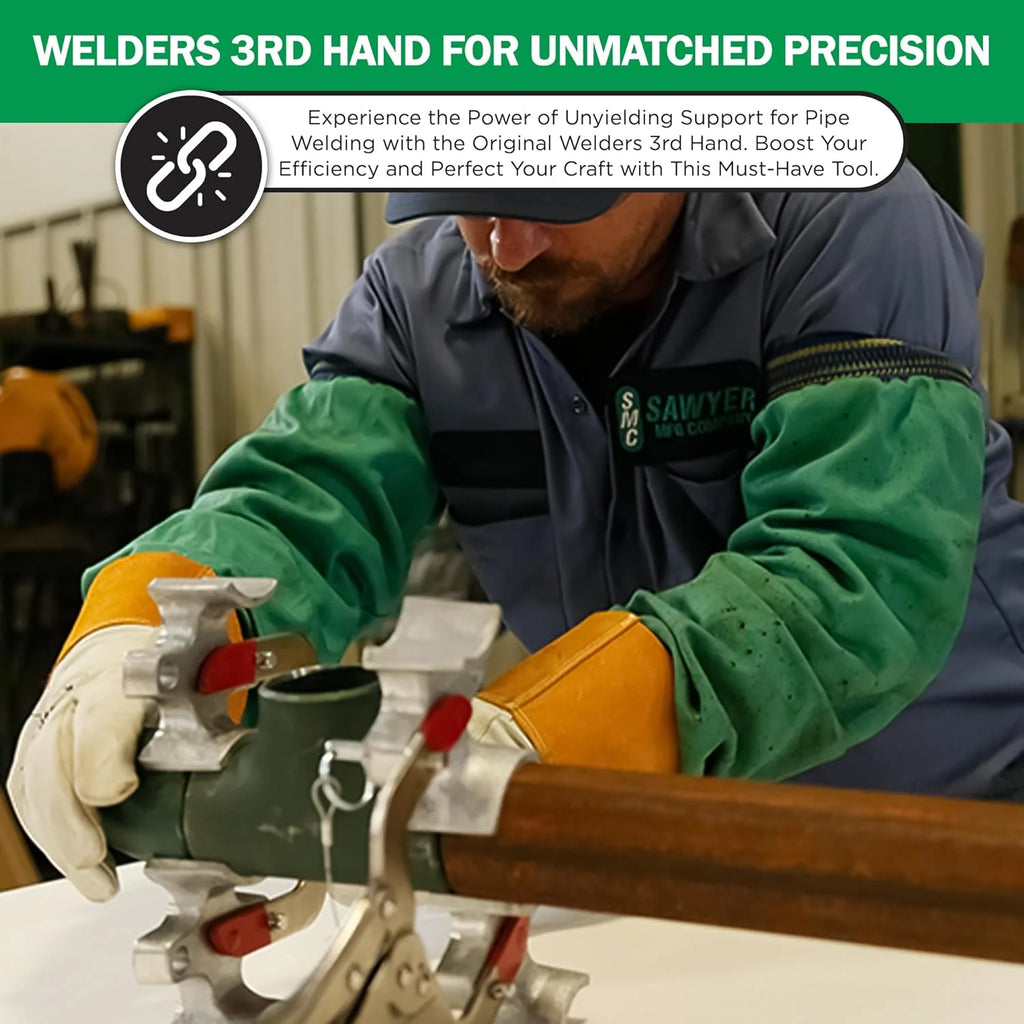 Welders 3rd Hand - Portable Pipe Welding Tool with Versatile Welding Clamps - Works with Most Butt Weld Fittings and Pipes - Enhance Accuracy - image 5
