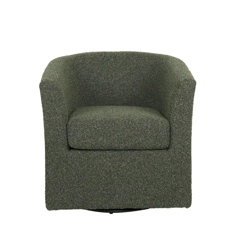 Christopher Knight Home Daymian Swivel Club Chair - Dimensions: 29" D x 30.2" W x 30.5" H - image 6