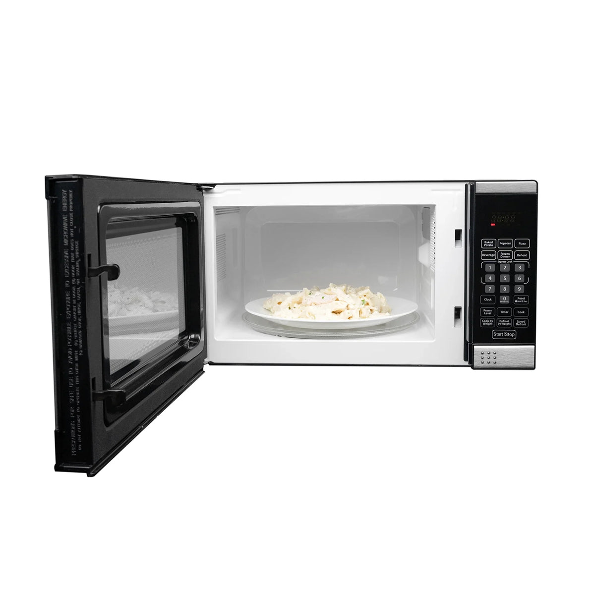Danby Designer 0.7 cu. ft. Space Saving Under the Cupboard Microwave in Stainless Steel (DDMW007501G1) - image 5