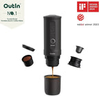 Nano Portable Electric Espresso Machine, Travel Coffee Maker for Camping, Car Coffee Maker Self-Heating with USB-C, With Ground Coffee & NS Capsule for RV, Hiking, Office - image 5