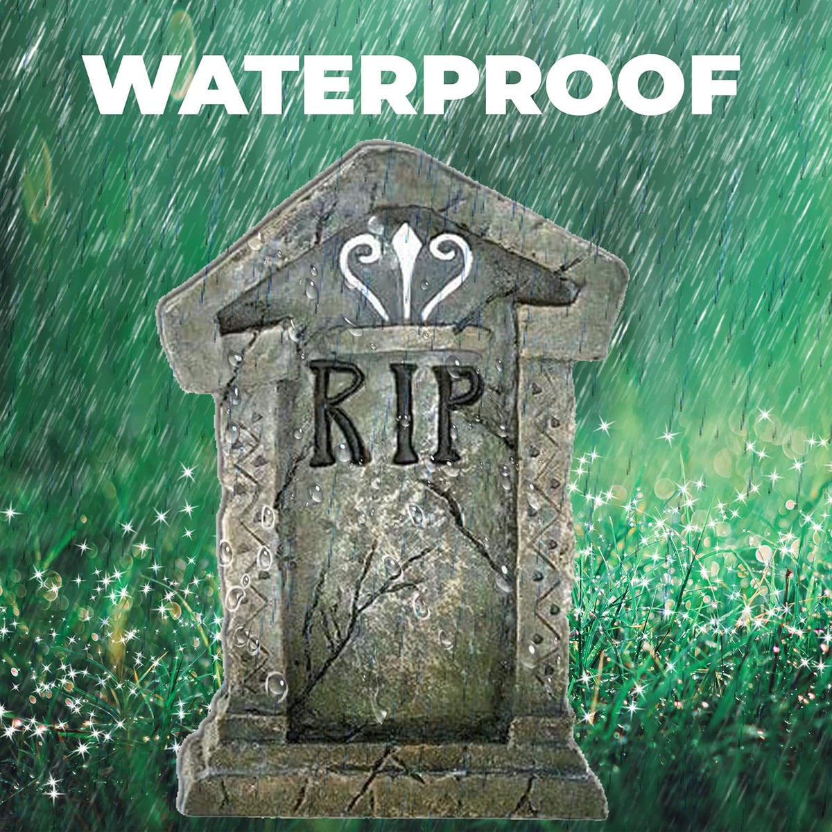 12 Halloween Tombstones for Halloween Cemetery - image 5