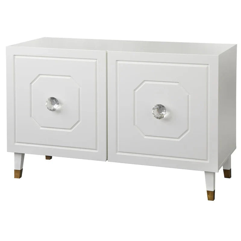 angelo:HOME Jaslene Glossy Glam Media Buffet Cabinet - image 18