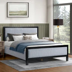 Christopher Knight Home Upholstered Platform Bed with Soft Headboard - King/Queen Size - image 10