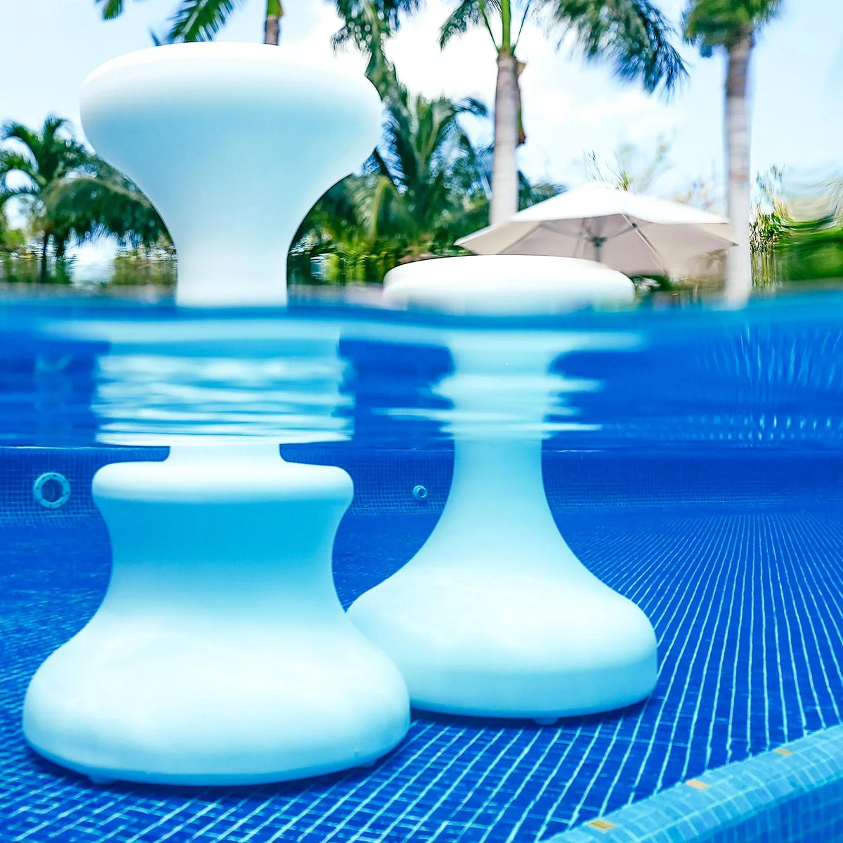 Dunn - Rite Products Made in USA Submersible Swim up Pool Stools for Underwater Use, Bar Stool for Inside Pool and - image 6