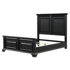 Roundhill Furniture Renova Vintage Black Wooden Bedroom Collection - image 19