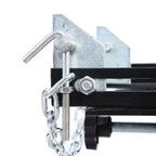 1660 Pounds Hydraulic Car Transmission Jack Vertical Lift with 360° Swivel Wheel Pedal ,Blue,33"-70"(0.75Ton) - image 9