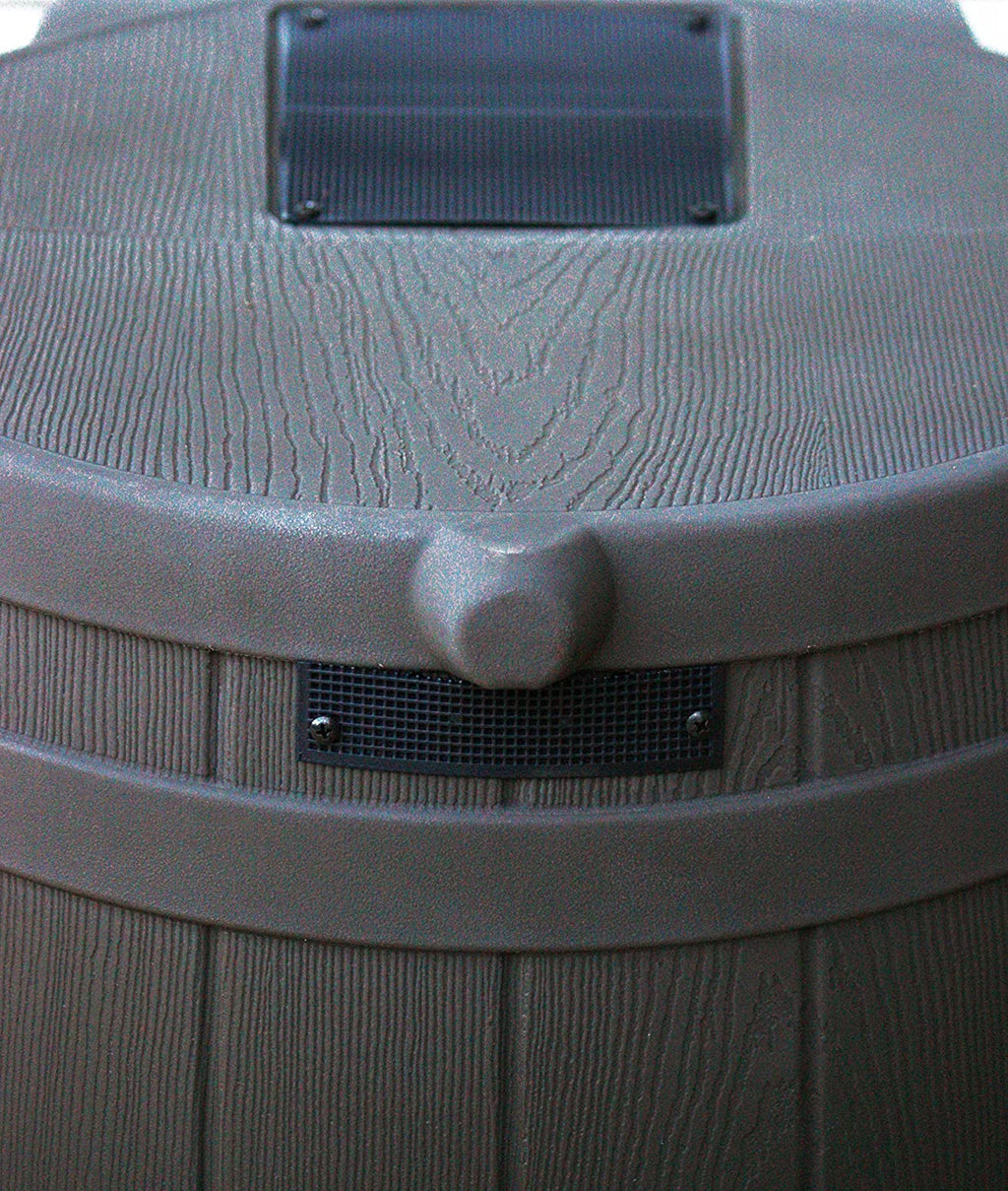50-Gallon Outdoor Plastic Rain Barrel - image 5