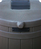 50-Gallon Outdoor Plastic Rain Barrel - image 5