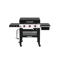 Daytona 3-Burner 30 in. Propane Gas Griddle in Black with Lid - image 1