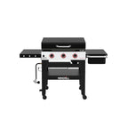 Daytona 3-Burner 30 in. Propane Gas Griddle in Black with Lid - image 1