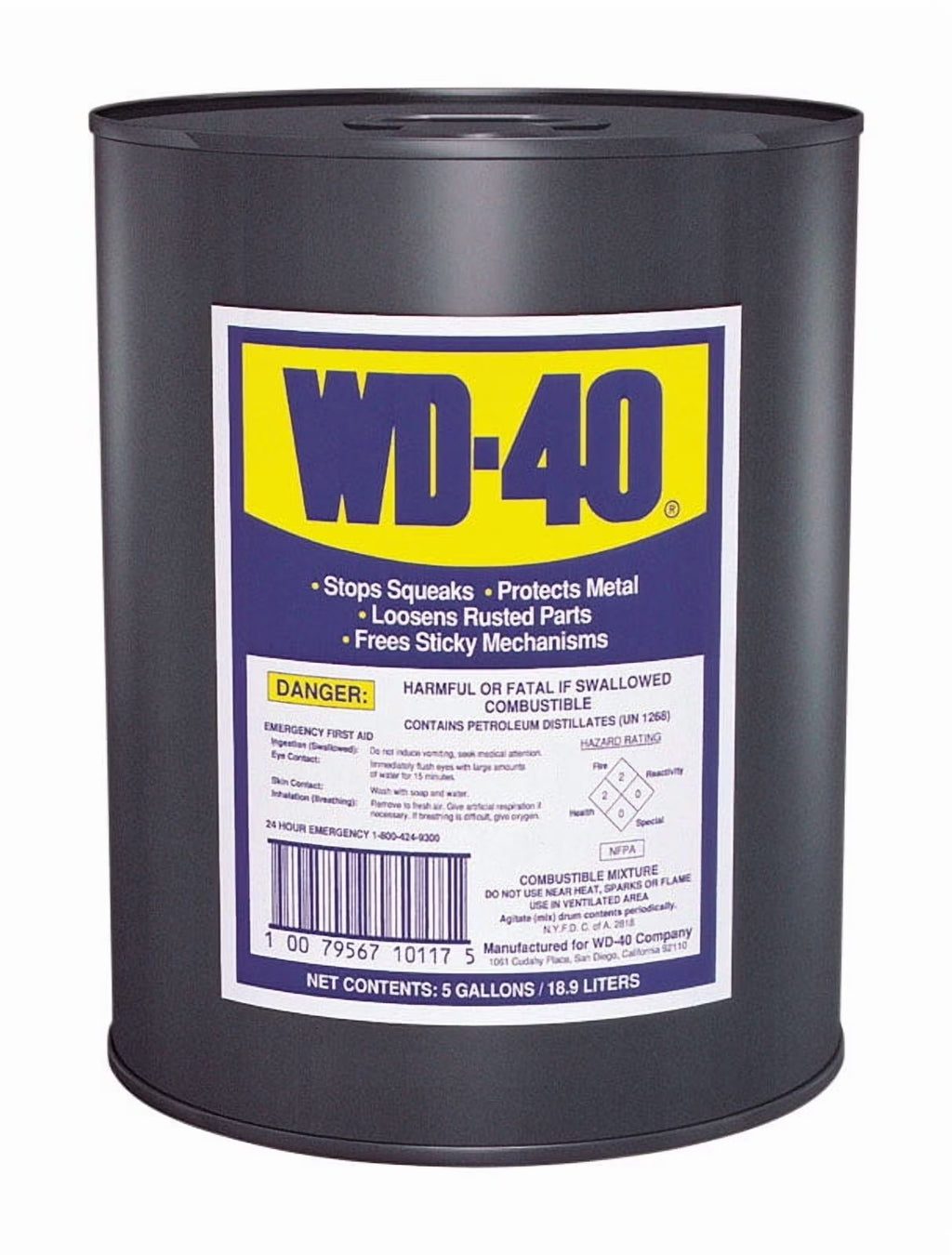 WD-40 5 Gal. Liquid Multi-Purpose Lubricant 49012 - image 1