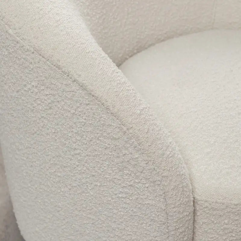 Set of 2 KINWELL 34-Inch Wide Upholstered Swivel Barrel Chairs - image 19