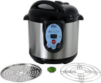 CAREY DPC-9SS Smart Electric Pressure Cooker and Canner, Stainless Steel, 9.5 Qt - image 1