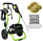 Greenworks 2000 PS at I 1.1 GPM Cold Water Electric Pressure Washer 5111802 - image 3