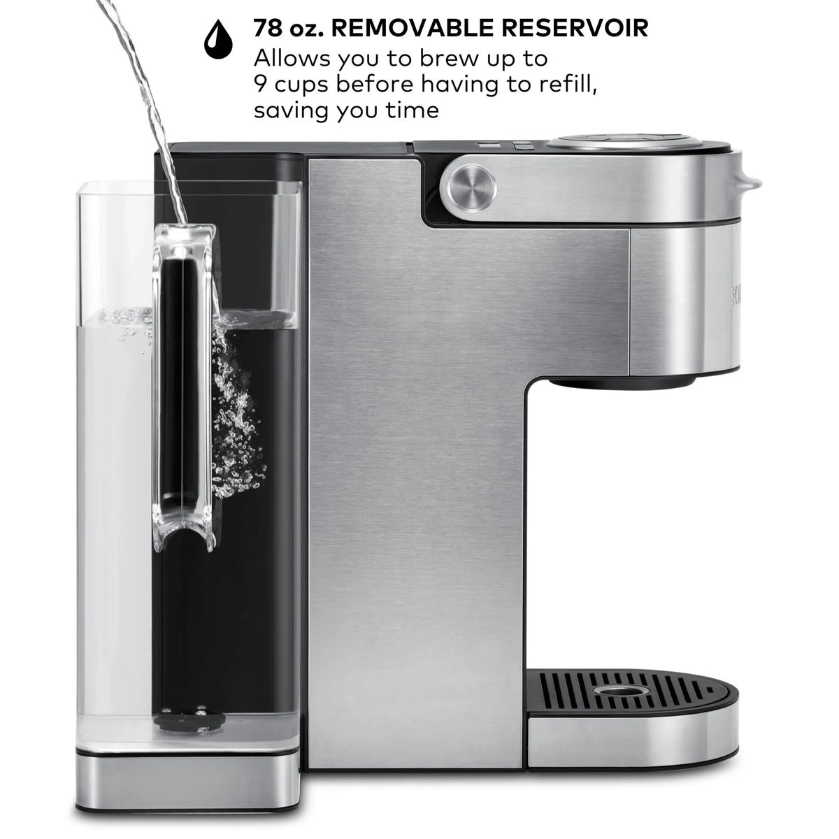 Keurig K-Supreme Plus Steel Single-Serve K-Cup Pod Coffee Maker - image 7