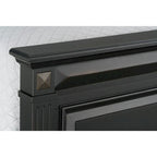Roundhill Furniture Renova Vintage Black Wooden Bedroom Collection - image 6
