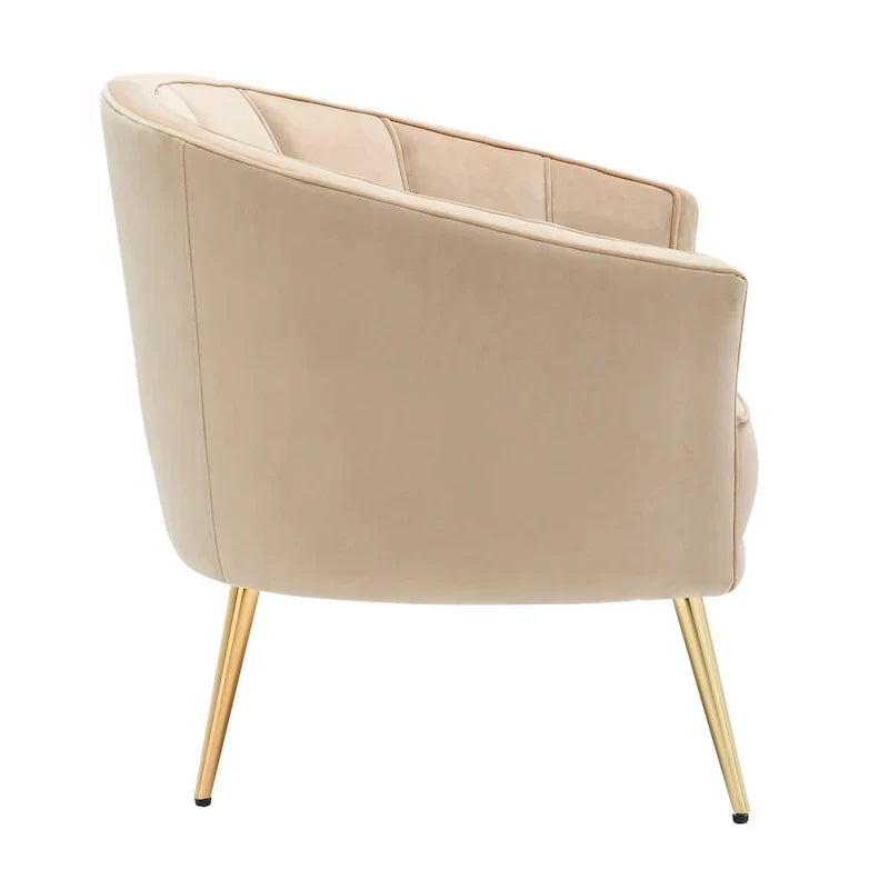 Randolf Velvet Accent Chair in Silver Orchid - image 22