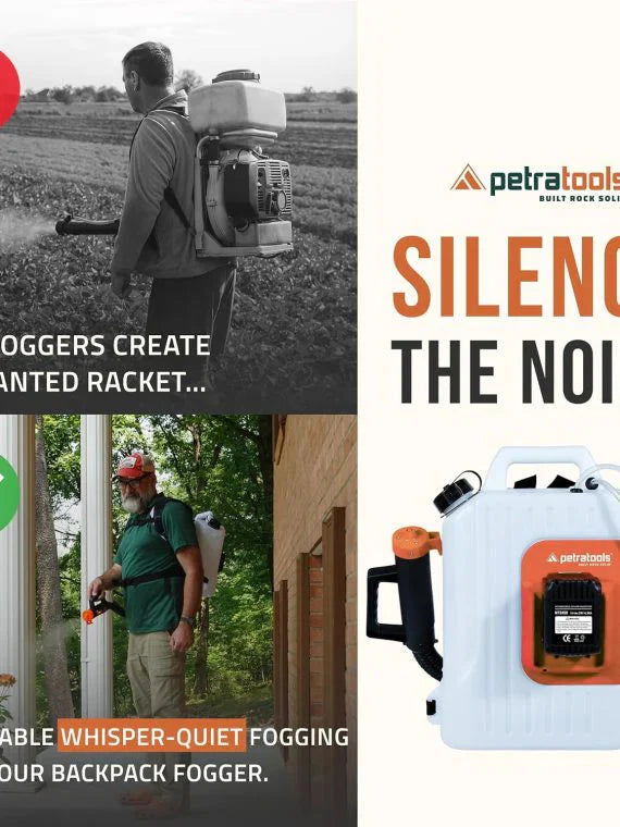 Cordless ULV Cold Fogger Backpack Sprayer, 2.6 Gallon – Battery-Powered Mosquito Fogger for Outdoor Use - image 4