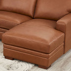 Hydeline Dillon Right-Facing Sectional Sofa with Chaise in Top Grain Leather - image 10