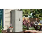 Suncast BMS1250 Resin Vertical Storage Shed Building, 22 cubic feet - image 3