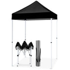 EAGLE PEAK 5x5 Pop up Canopy Tent Instant Outdoor Canopy Easy Set - up Straight Leg Folding Shelter（blue） - image 73